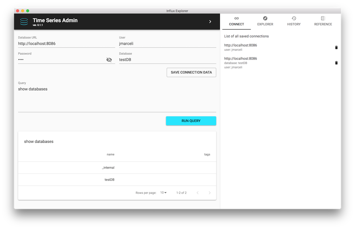 Time Series Admin